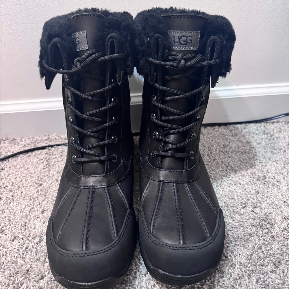 UGG Adirondack III black winter boots - Picture 3 of 8
